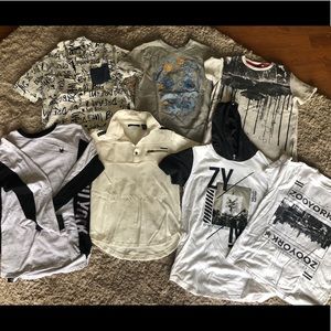 7 shirts Sean John/Zoo York